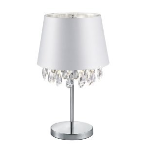 Trio Loreley Pöytävalaisin Valkoinen / Hopea