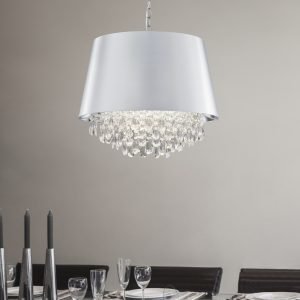 Trio Loreley Riippuvalaisin Valkoinen / Hopea