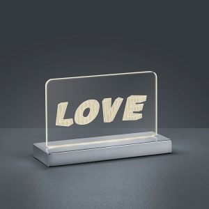 Trio Love Led Pöytävalaisin Kromi 7 W