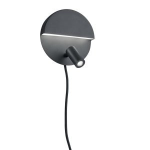 Trio Mario Led Seinävalaisin Mattamusta