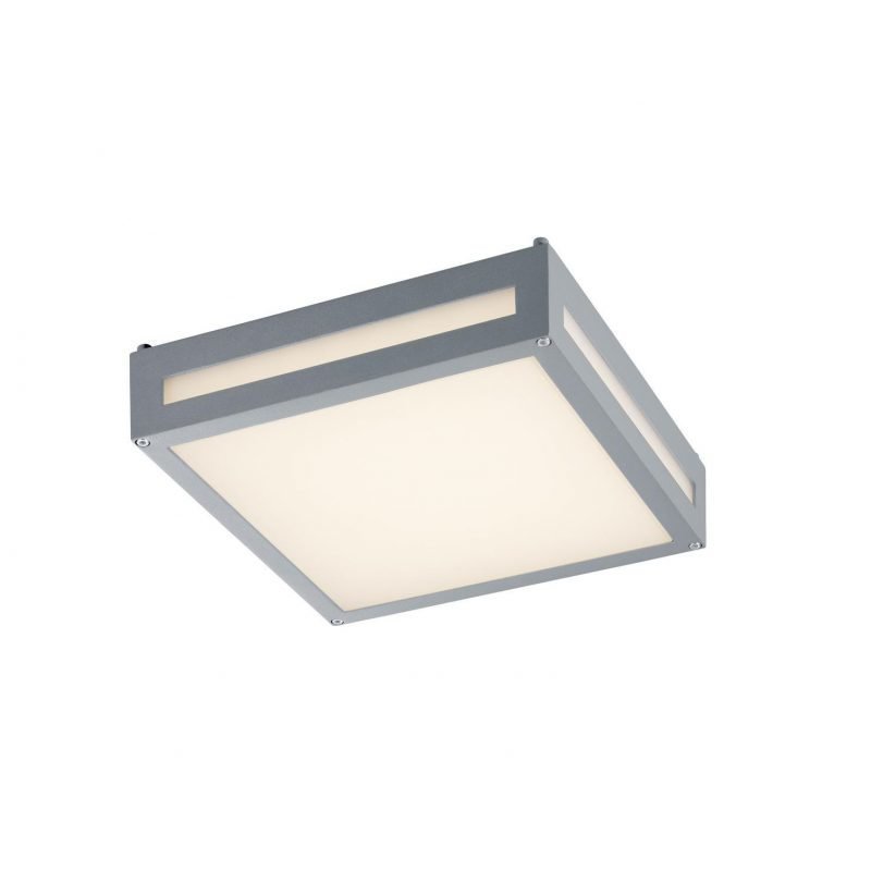 Trio Newa LED seinä/kattovalaisin (harmaa)