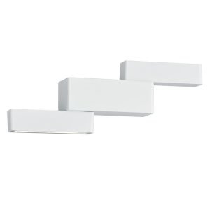 Trio Padma Led Seinävalaisin Mattavalkoinen 2x4