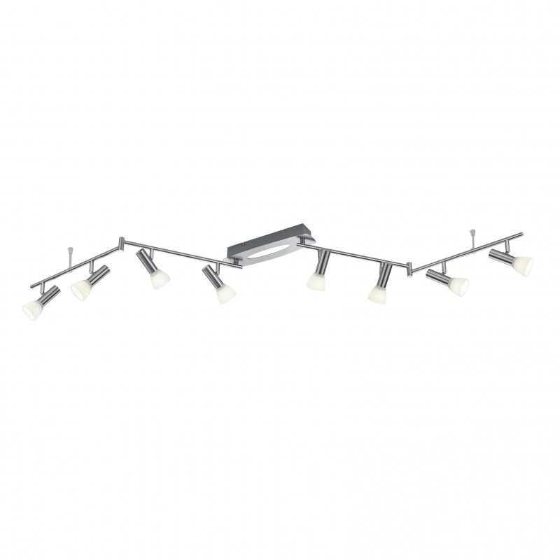 Trio Plucino spotti 8-os. LED G9 8x2