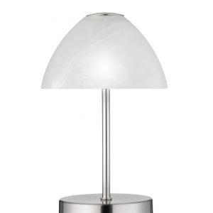 Trio Queen Led Pöytävalaisin Harjattu Teräs 2