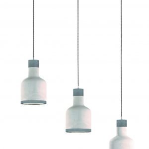 Trio Rodney Riippuvalaisin Betoni 3-Osainen