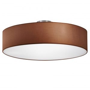 Trio Round Plafondi Ruskea