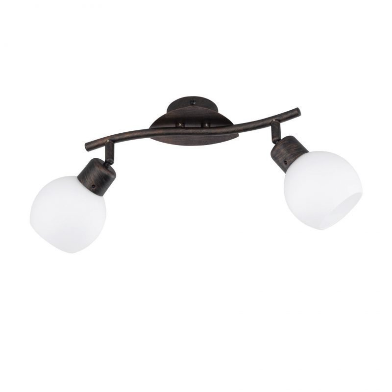 Trio Spotti 8248 sis LED 2xE14 4W 310 lm ruskea