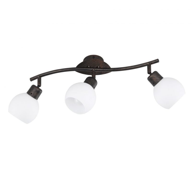 Trio Spotti 8248 sis LED 3xE14 4W 310 lm ruskea