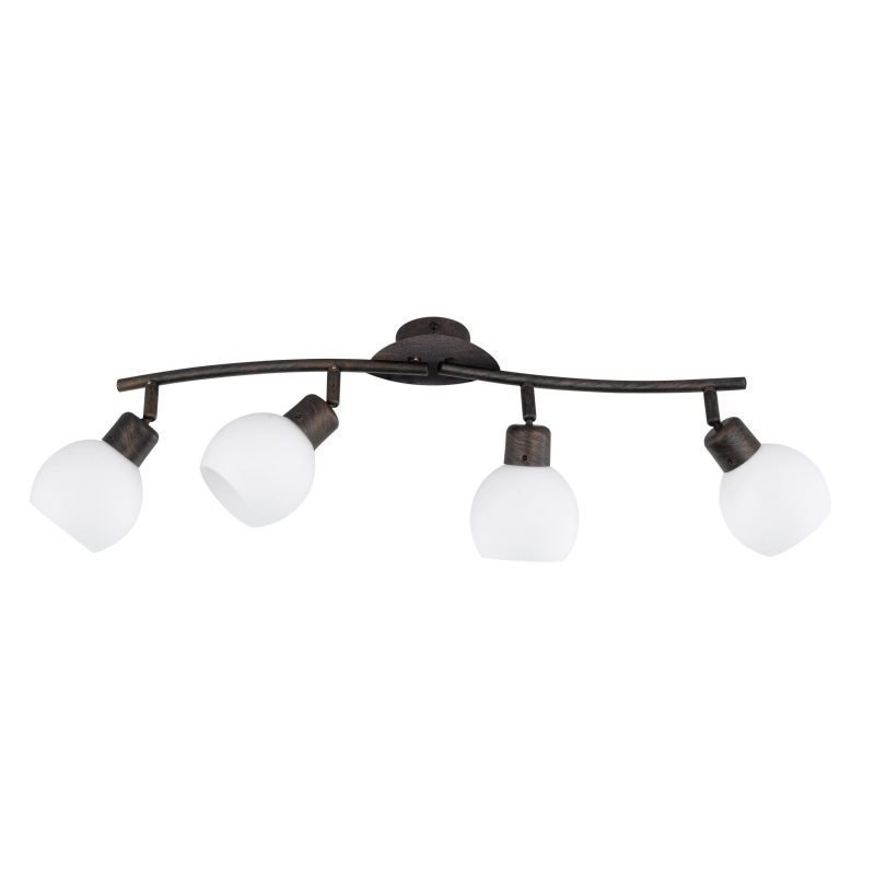 Trio Spotti 8248 sis LED 4xE14 4W 310 lm ruskea