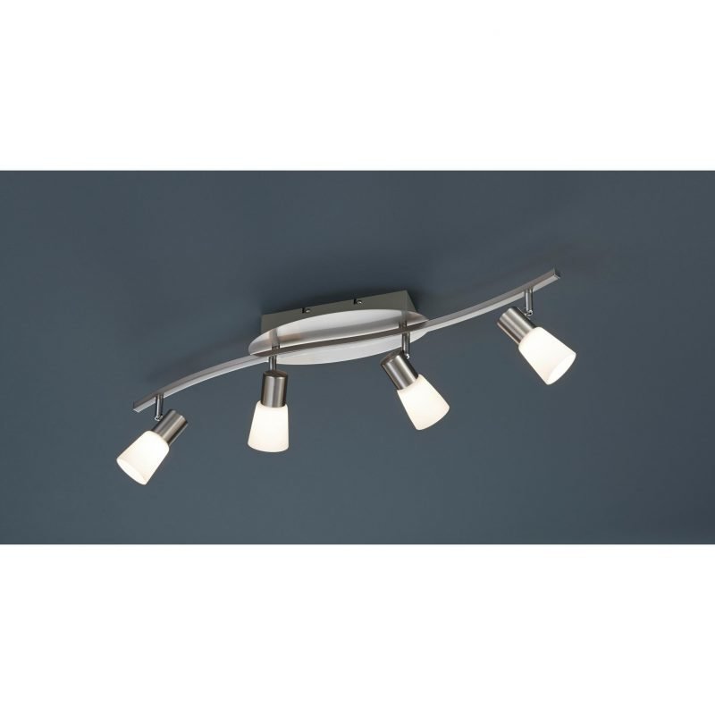 Trio Spotti Stella 4-os. SMD-LED 4x4