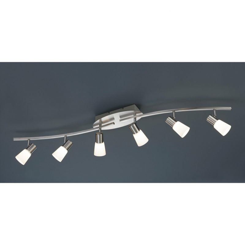 Trio Spotti Stella 6-os. SMD-LED 6x4