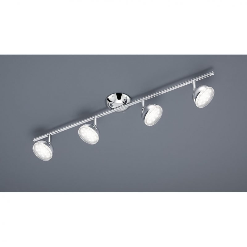 Trio Spotti Tondo 4-os. SMD-LED 4x3