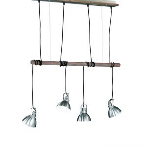 Trio Timber Riippuvalaisin Harjattu Teräs