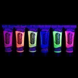 UV-valossa hohtava glitter-geeli 10 ml