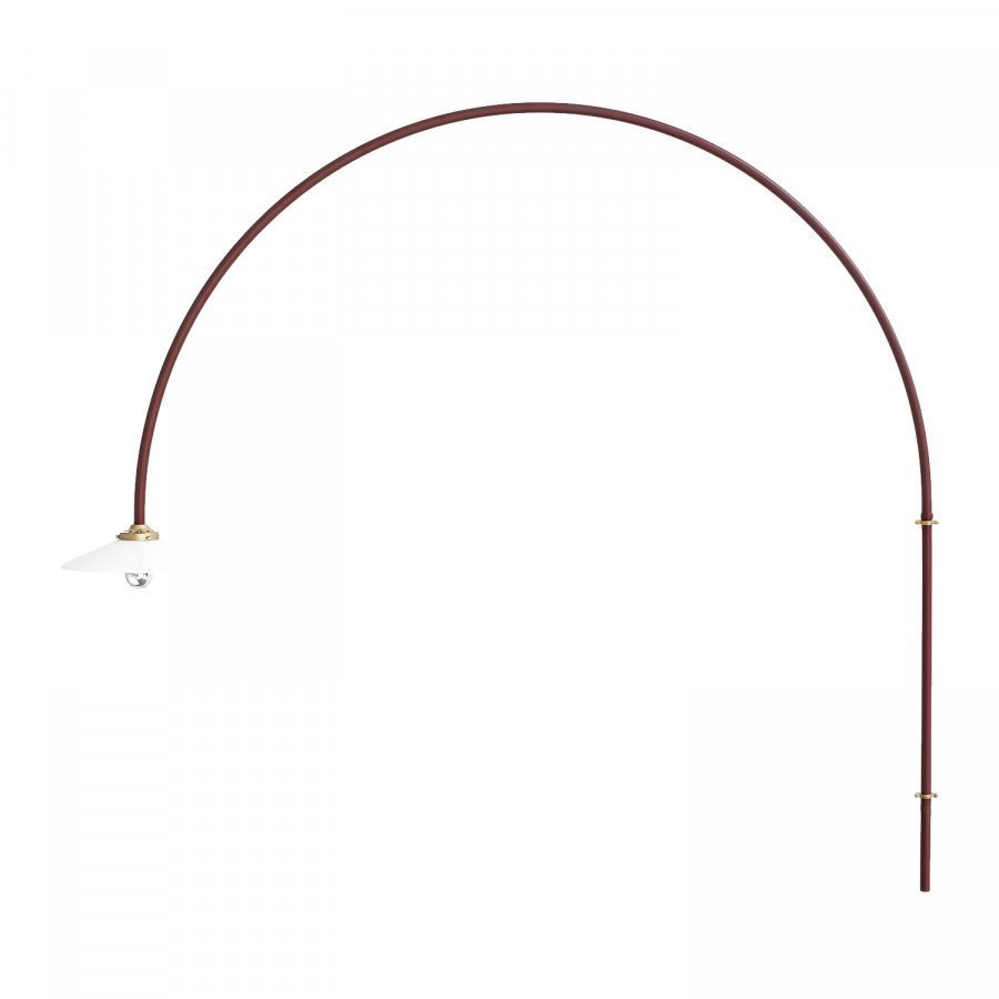 Valerie Objects Hanging Lamp Vegglampe N3 Seinävalaisin Menie Red