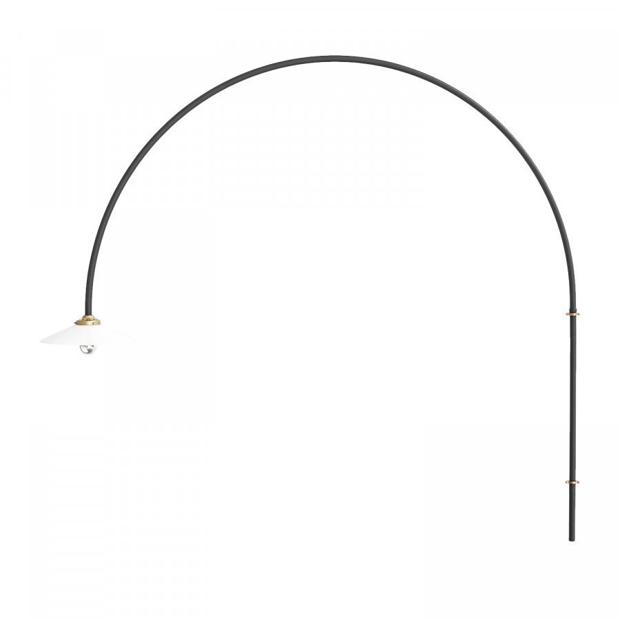 Valerie Objects Hanging Lamp Vegglampe N3 Seinävalaisin Musta