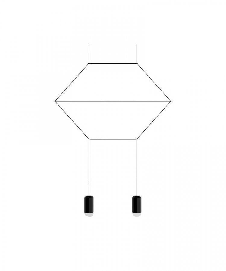 Vibia Wireflow Riippuvalaisin 0320