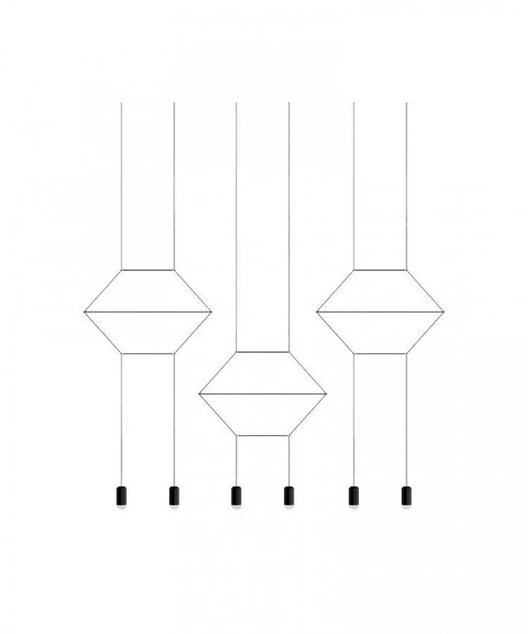 Vibia Wireflow Riippuvalaisin 0325