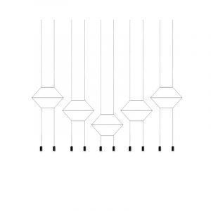 Vibia Wireflow Riippuvalaisin 0332