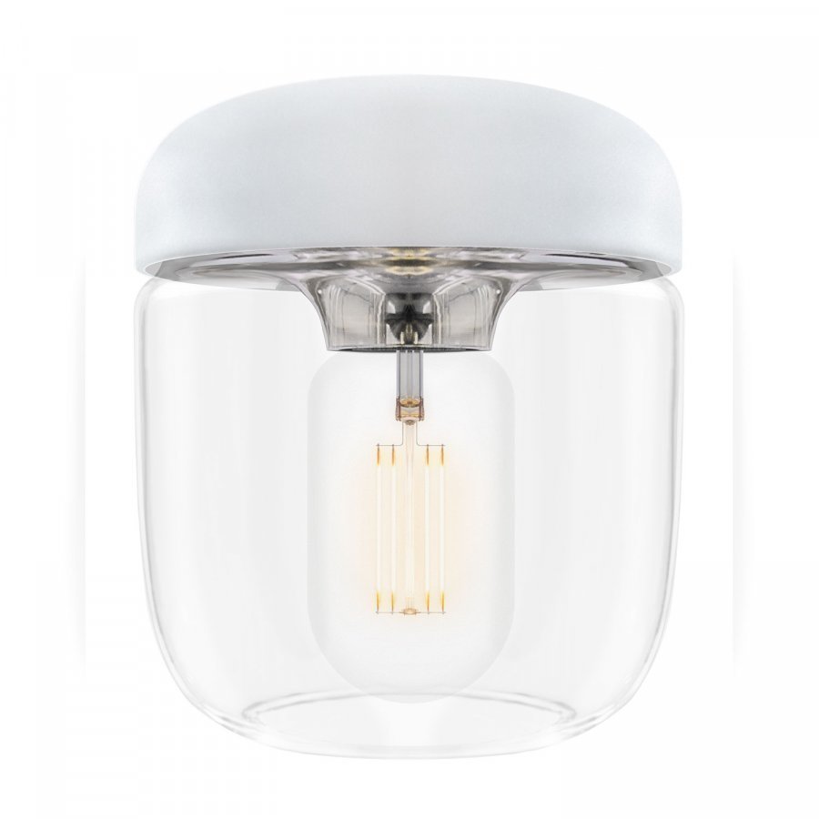 Vita Acorn Kattovalaisin Valkoinen / Teräs