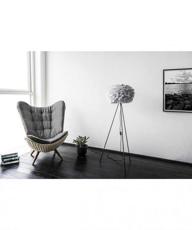 Vita Eos Lattiavalaisin Medium Harmaa / Musta