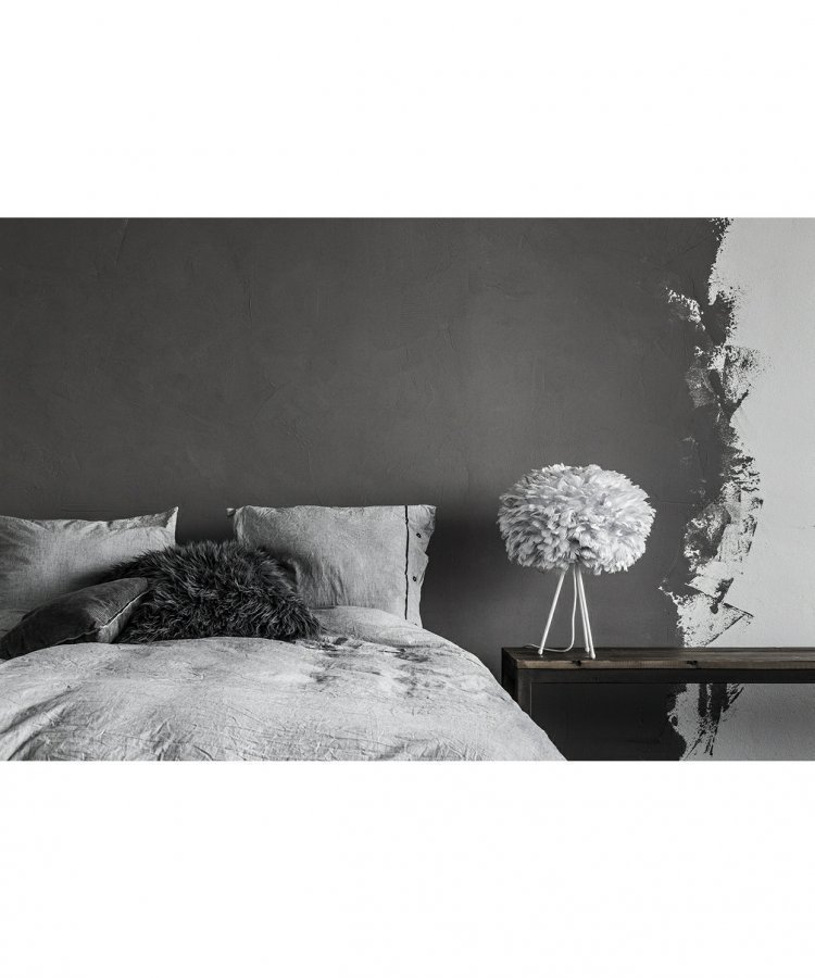 Vita Eos Pöytävalaisin Medium Harmaa / Valkoinen