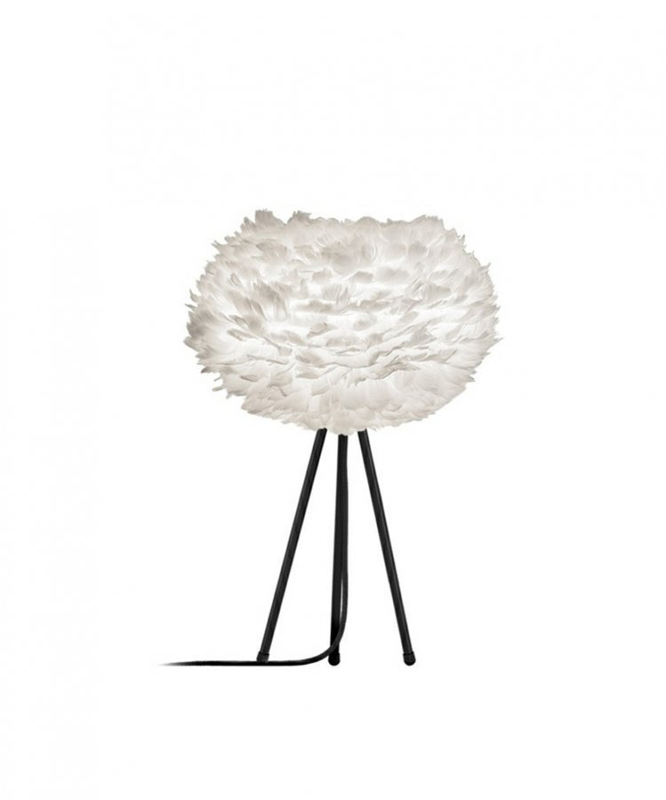 Vita Eos Pöytävalaisin Medium Valkoinen / Musta