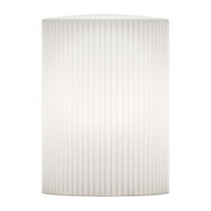 Vita Ripples Cusp Lampunvarjostin Valkoinen 21 Cm