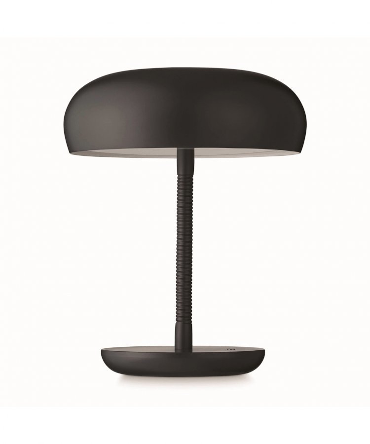 Watt A Lamp Bend Bend Pöytävalaisin Tumman Harmaa