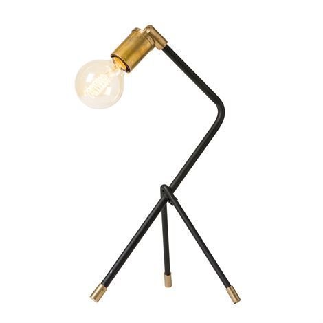 Watt & Veke Monika Pöytävalaisin Musta-Messinki