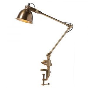 Watt & Veke Rio Pöytävalaisin Puristinkiinnityksellä Messinki