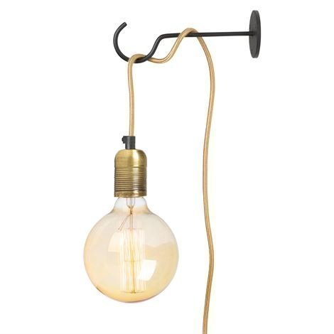 Watt & Veke Theo Hook Koukku Seinävalaisimelle Musta