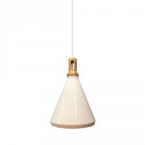 White Cone LED Pendant