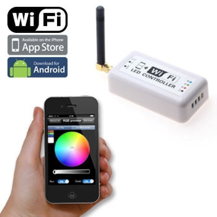 WiFi Remote Control for RGB LED Strips