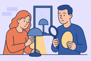 Design-valaisimen aitous – kopioiden tunnistaminen