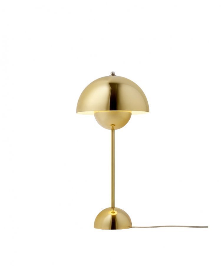 &tradition Flowerpot Vp3 Pöytävalaisin Kiillotettu Messinki