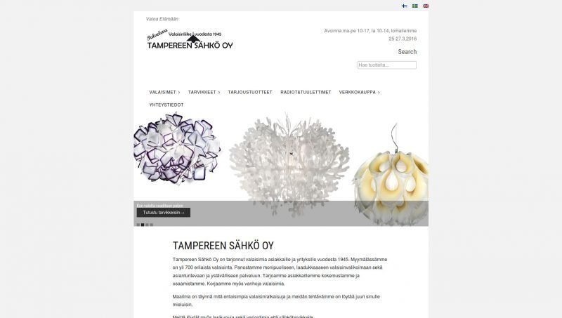 Valaisinliike Tampereen Sähkö Oy