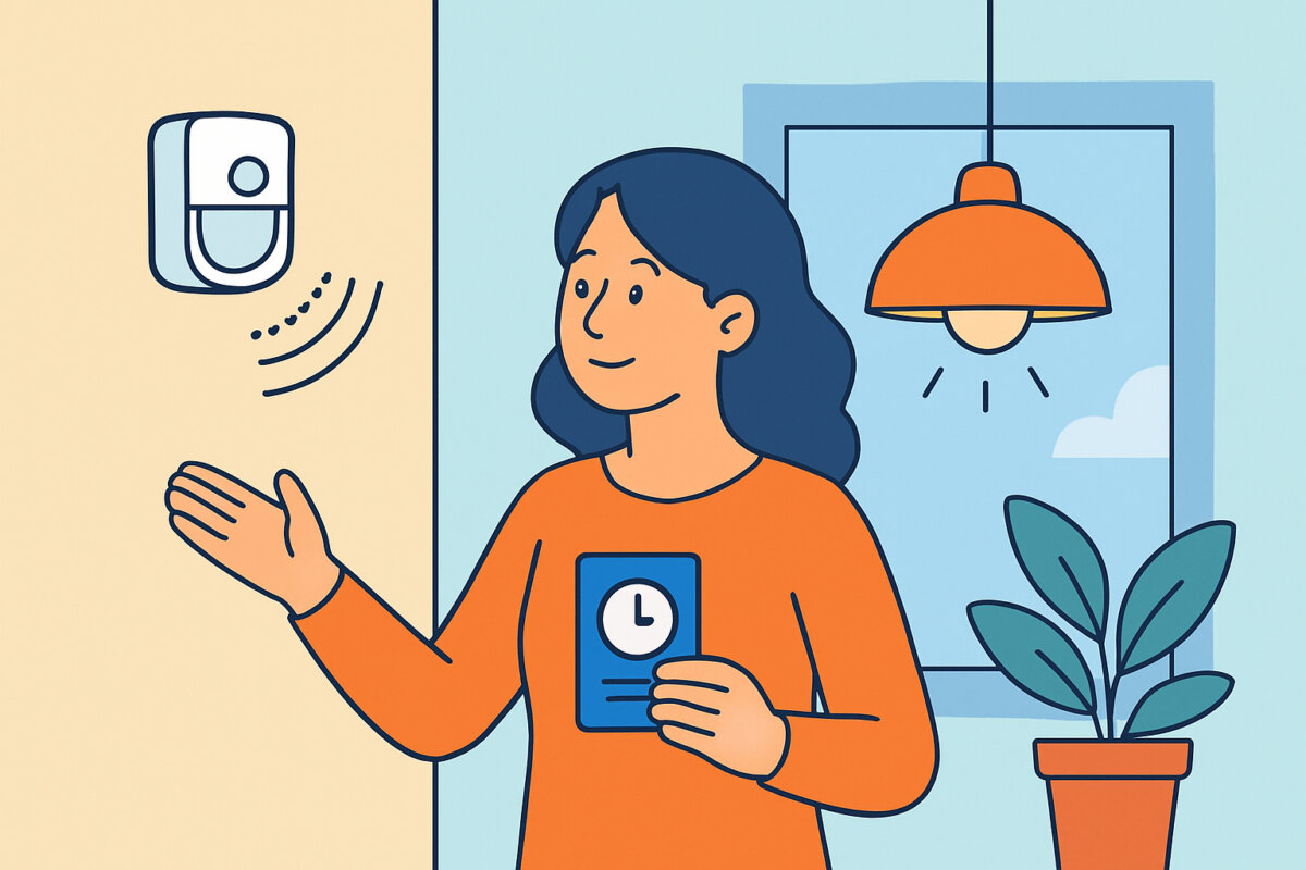 Valaistuksen automaatio – liiketunnistimet ja ajastimet