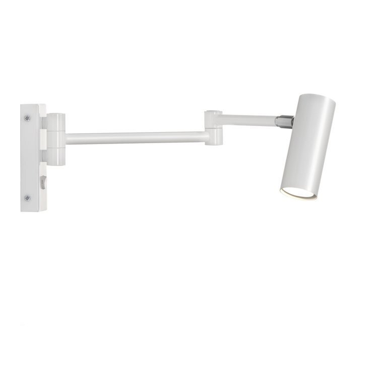 Örsjö Belysning Puck Seinävalaisin Varrella Valkoinen