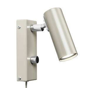 Örsjö Belysning Puck Seinävalaisin Yksi Lamppu Harmaa