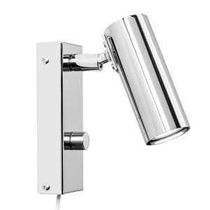 Örsjö Belysning Puck Seinävalaisin Yksi Lamppu Kromi