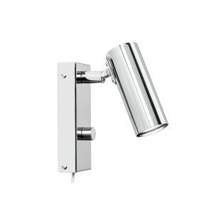 Örsjö Belysning Puck Seinävalaisin Yksiosainen Kromi