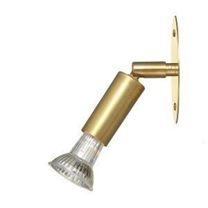 Örsjö Belysning Star 1 Seinävalaisin Kiinteä Asennus Messinki