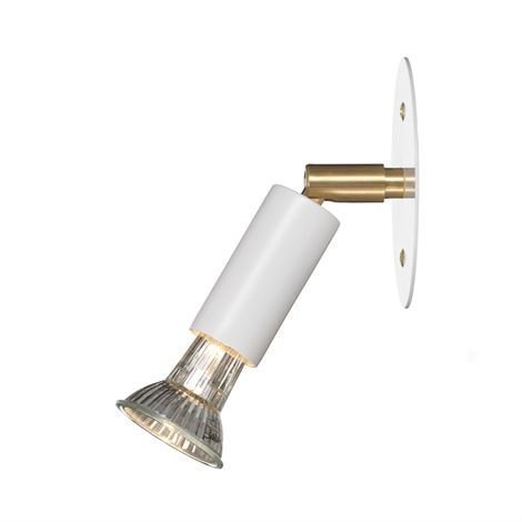 Örsjö Belysning Star 1 Seinävalaisin Kiinteään Asennukseen Valkoinen