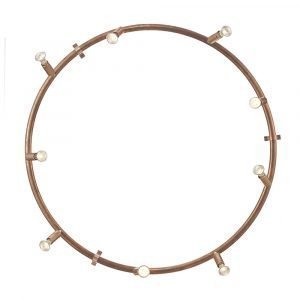 Örsjö Belysning Star 9 Kattovalaisin Pyöreä Kupari