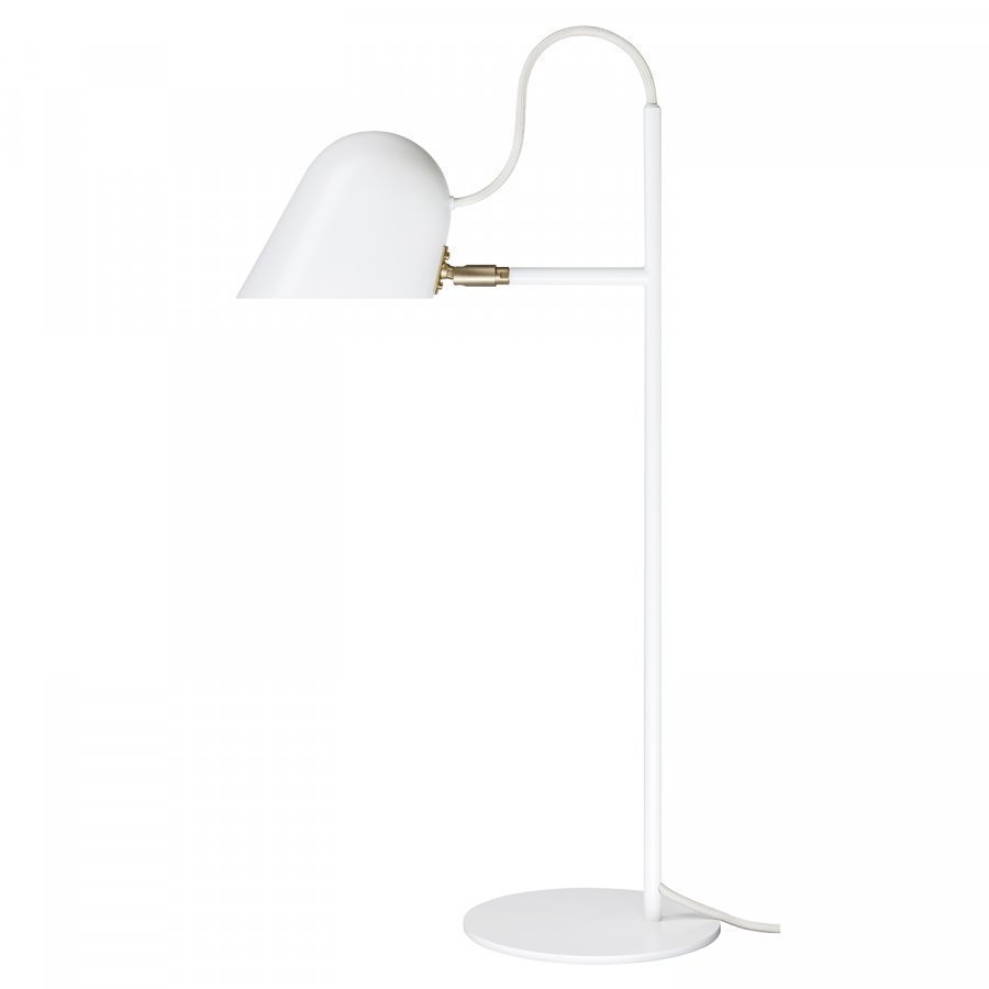 Örsjö Belysning Streck Pöytävalaisin Led Valkoinen / Messinki