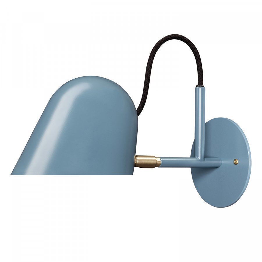 Örsjö Belysning Streck Seinävalaisin Led Sininen / Messinki